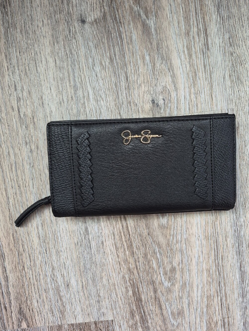 Jessica Simpson Clutch Wallet Black